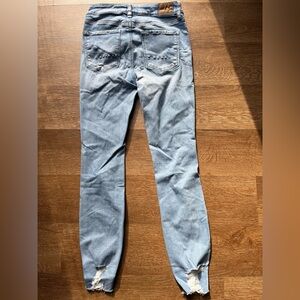 American Eagle Jegging Hi-Rise Womens Ripped Jeans SIZE 4 EUC